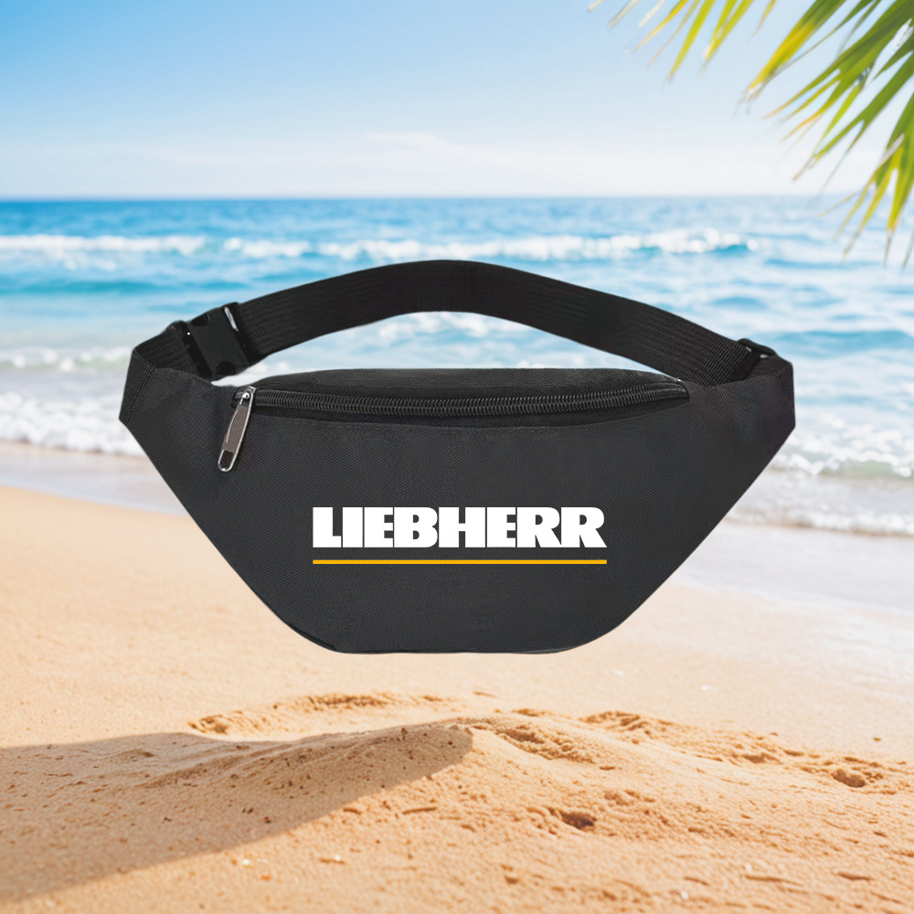 Street Fashion Brand Logo - Liebherr Logo Markalama Bel Sırt Çantası
