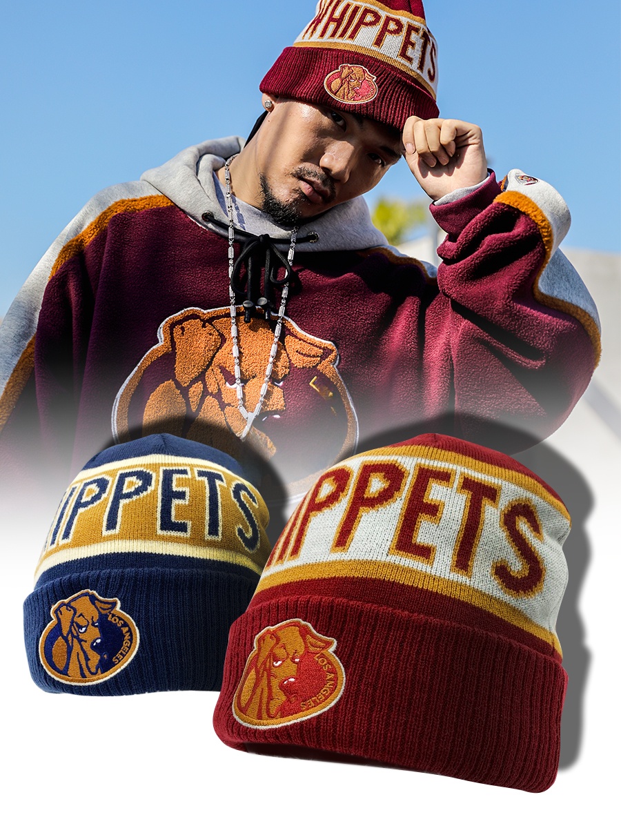 Street Fashion Logo - Retro Örme Şapka Soğuk Hava Şapkası