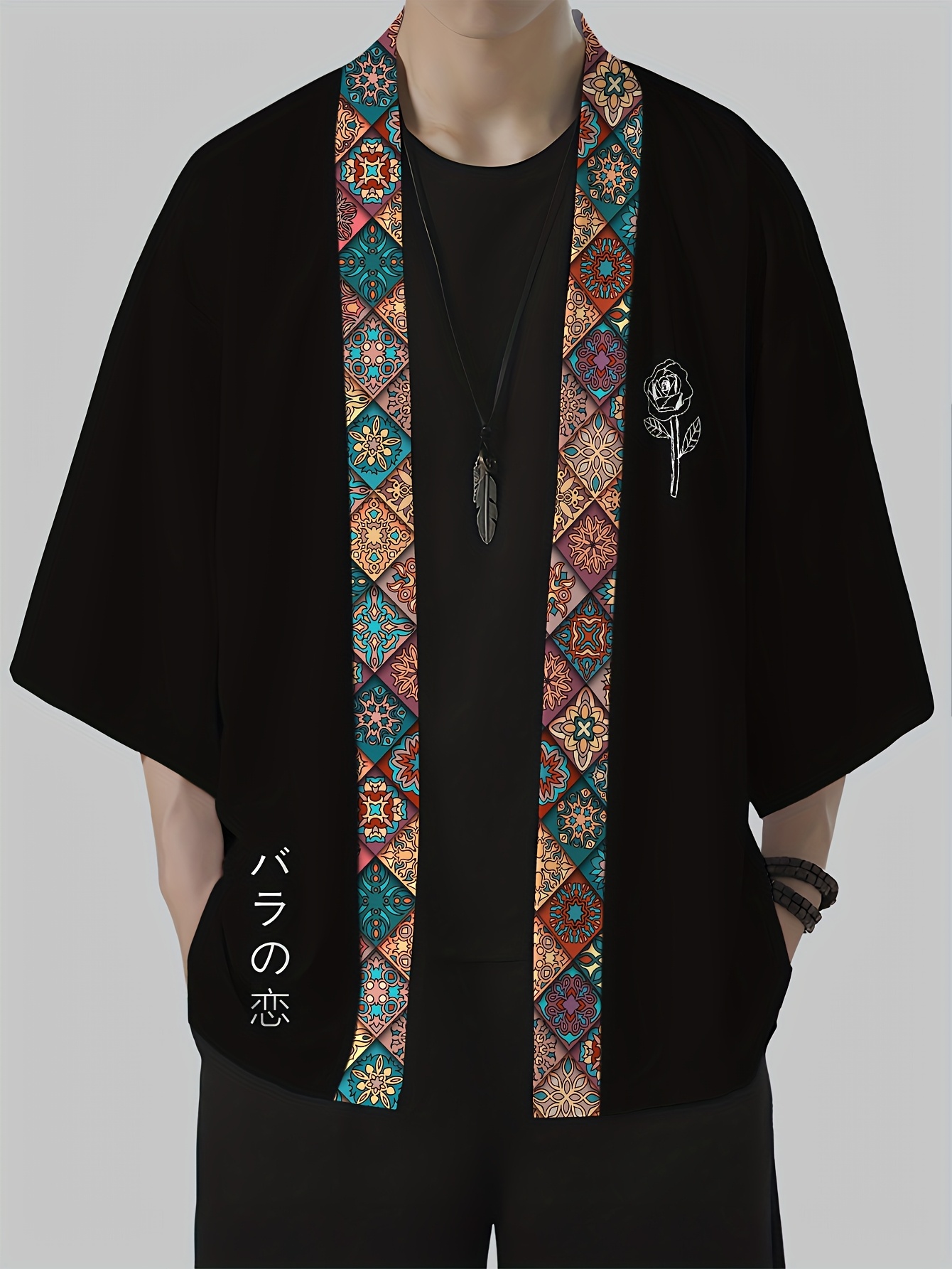 Street Fashion Kimono - 2026 Yaz Erkek Kimono 3D Baskılı