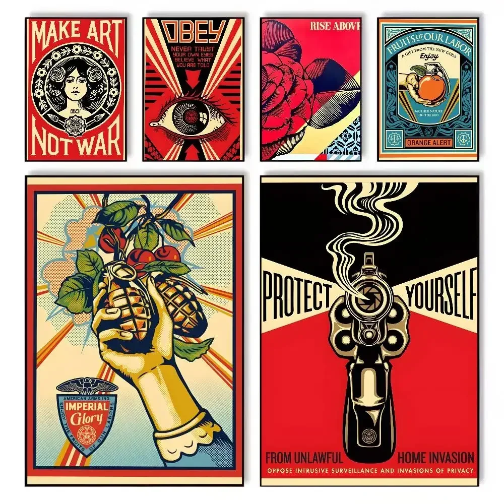 Street Fashion Wallpaper - Vintage Shepard Fairey Art Street No