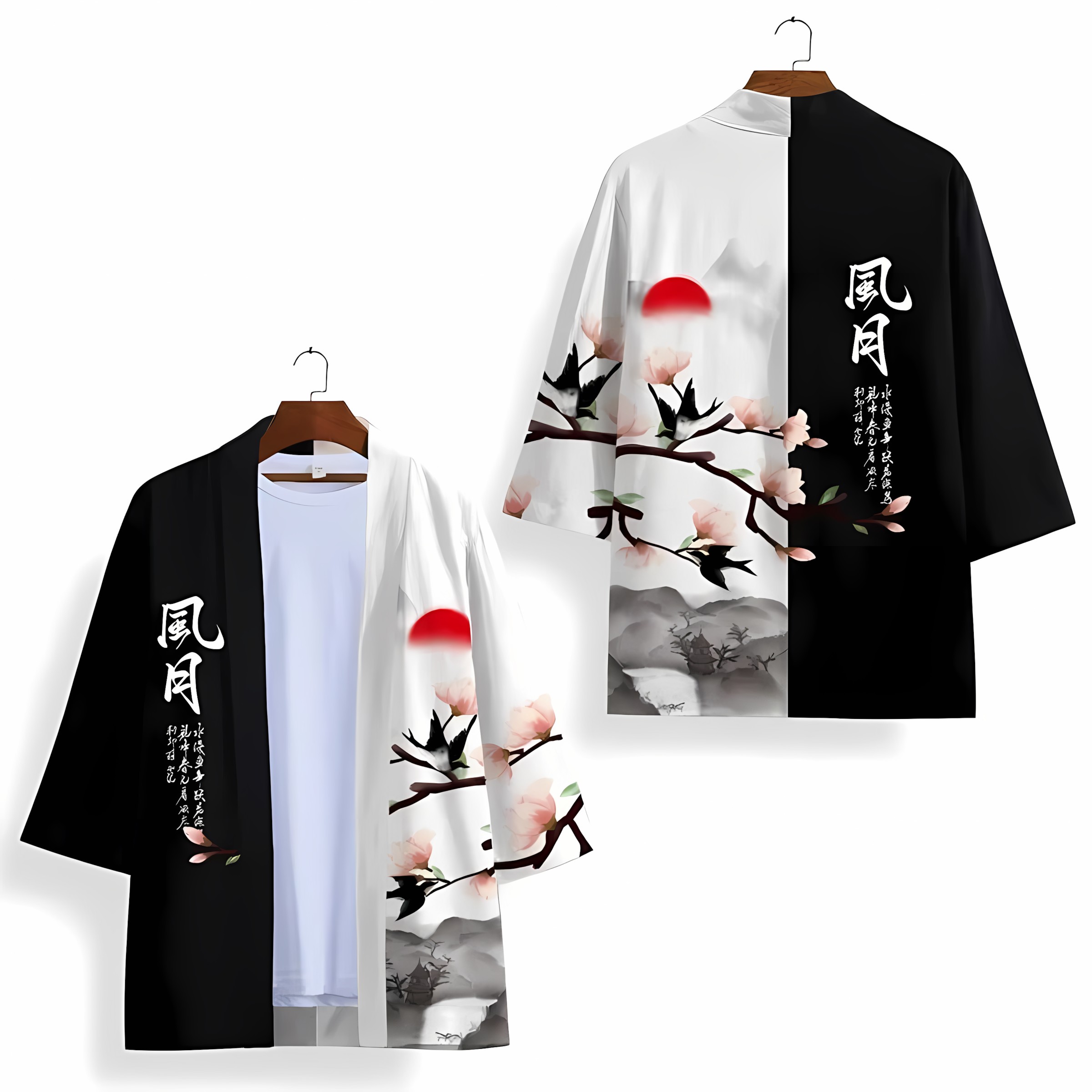 Street Fashion Kimono - 2026 Yaz Yeni Erkek Kimonosu, Sokak