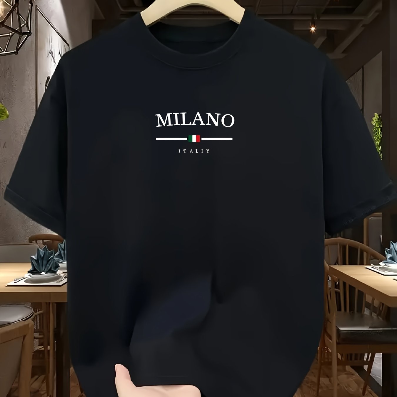 Street Fashion Milan - S-5XL Erkek %100 Saf Pamuk Modaya