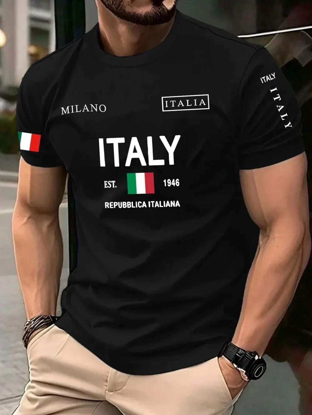 Street Fashion Milan - Avrupa Amerikan Moda Trendi Milan Mektup