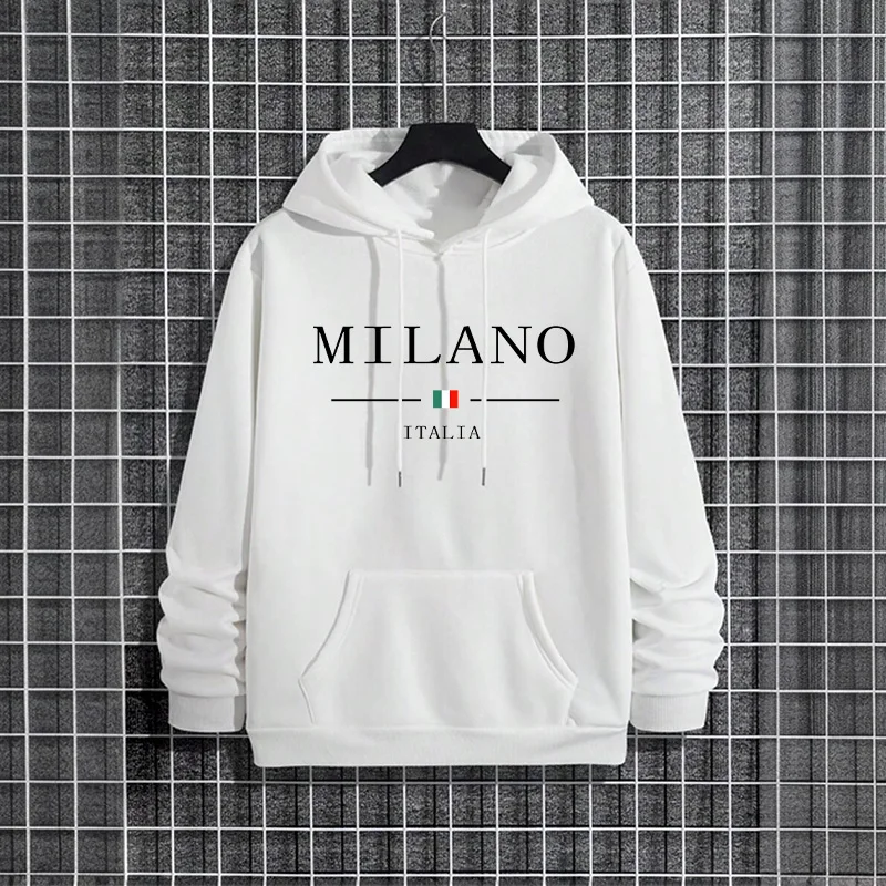 Street Fashion Milan - İtalya Milano Moda Erkek Kapüşonlu Sweatshirtleri