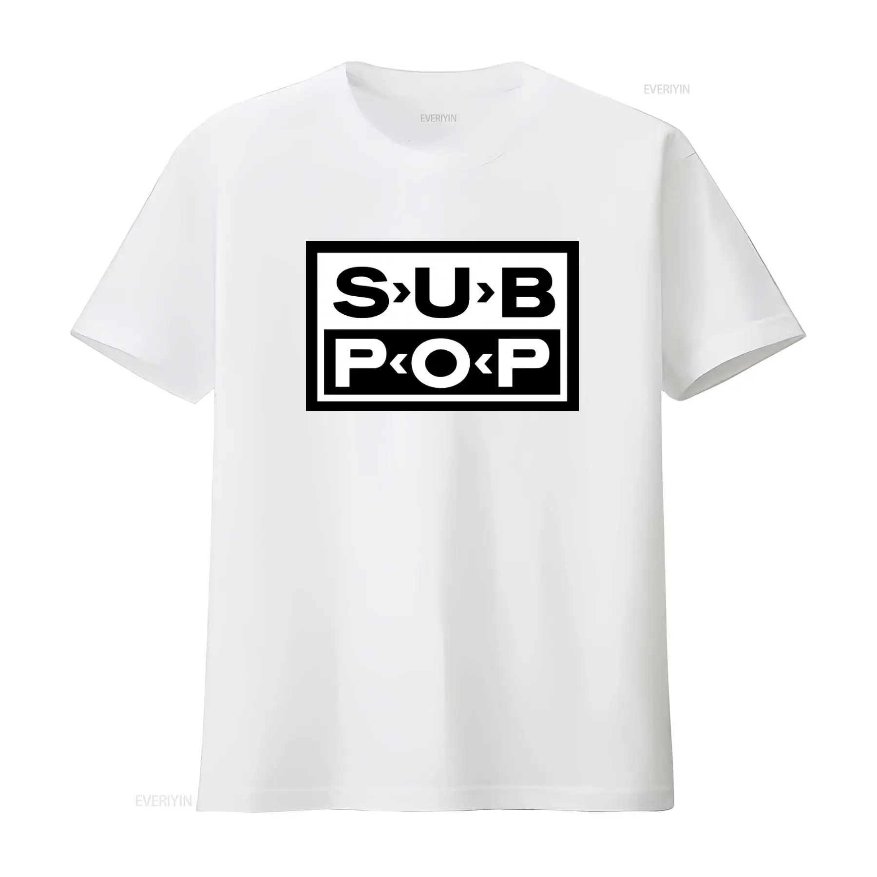 Sub Pop Logolu Tişört Siyah Be - Street Fashion Logo incelemesi ve fiyatı