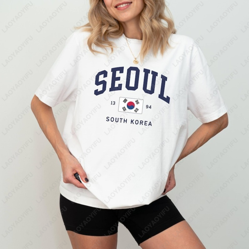 Seul Güney Kore Bayrağı Unisex - Street Fashion Seoul incelemesi ve fiyatı