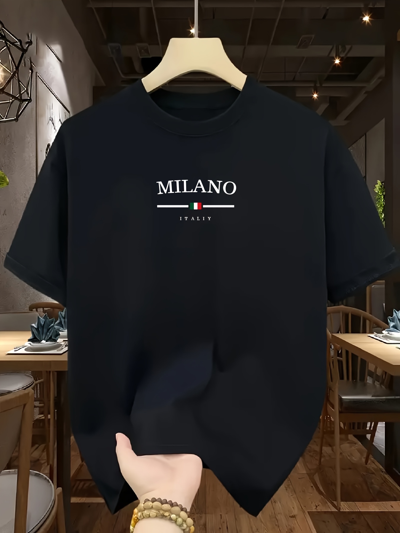 Erkek %100 saf pamuklu şık gün - Street Fashion Milan incelemesi ve fiyatı