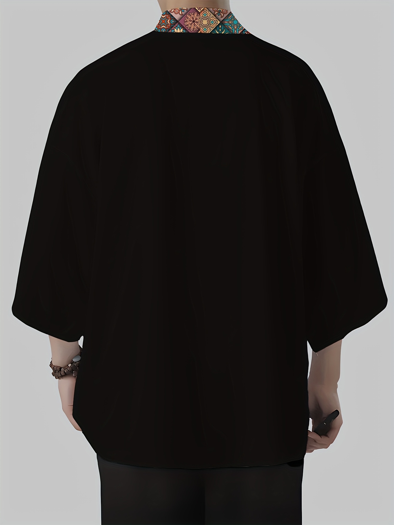 2026 Yaz Erkek Kimono 3D Baskı - Street Fashion Kimono incelemesi ve fiyatı