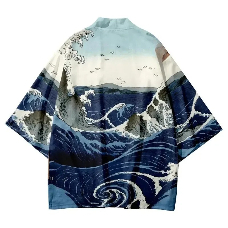 Modaya Uygun Dalga Desenli Gel - Street Fashion Kimono incelemesi ve fiyatı