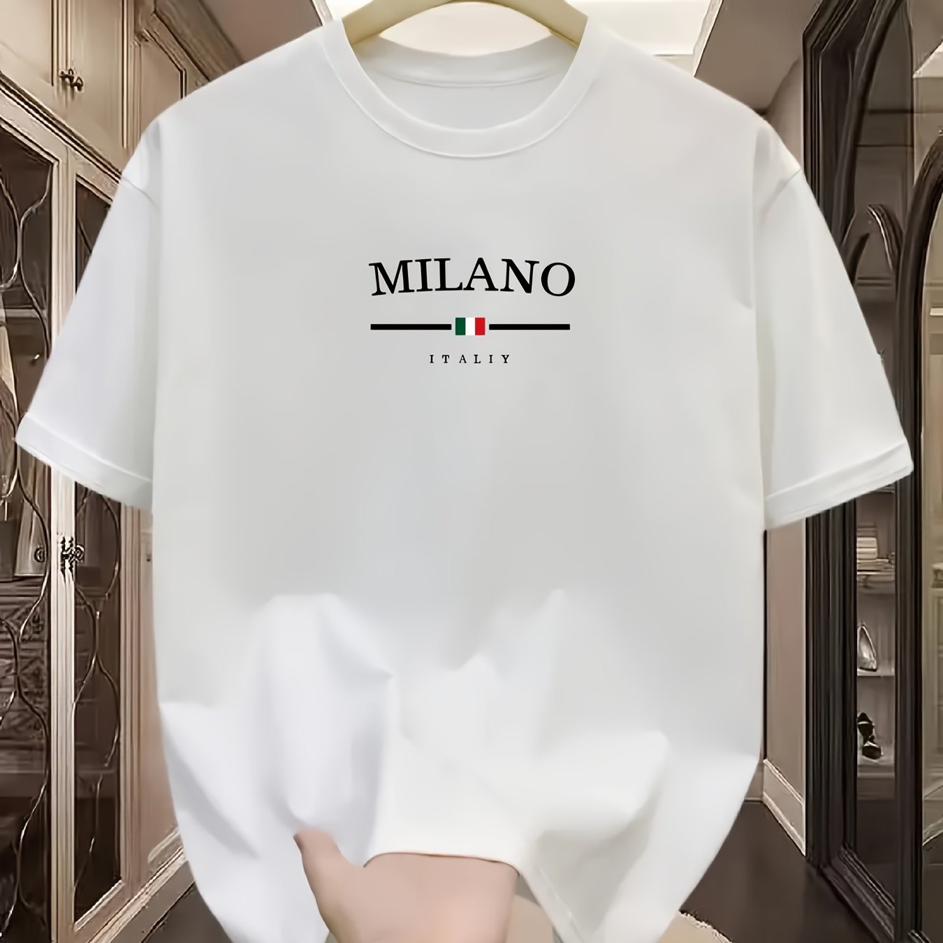 S-5XL Erkek %100 Saf Pamuk Mod - Street Fashion Milan incelemesi ve fiyatı