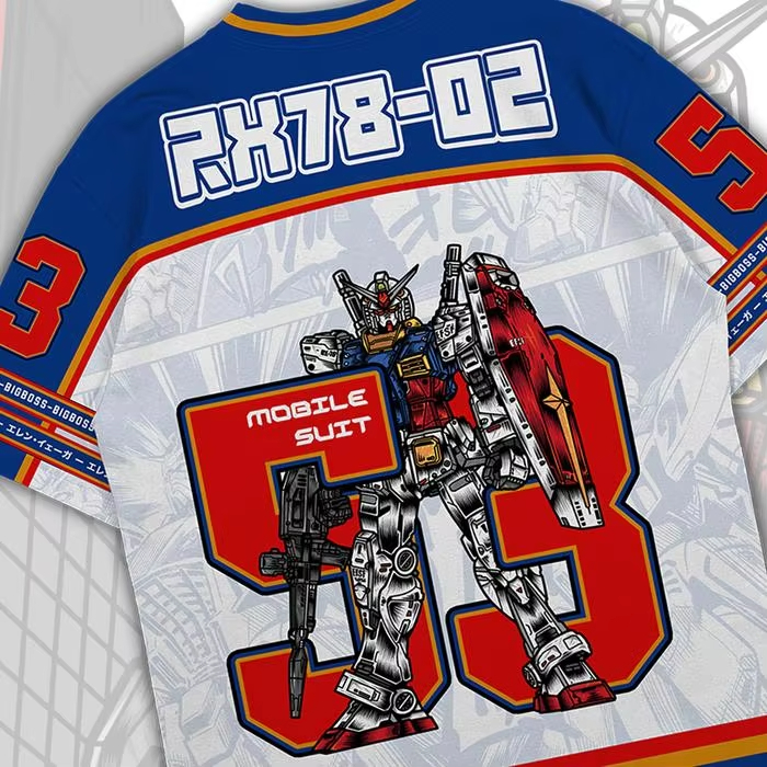 Gundam RX78 Anime Mecha Y2k Ko - Street Fashion In Korea incelemesi ve fiyatı