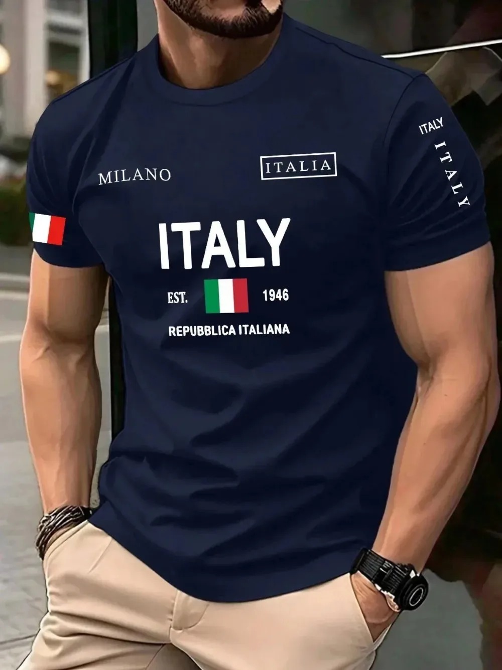 3D Baskı Avrupa Amerika Moda T - Street Fashion Milan incelemesi ve fiyatı