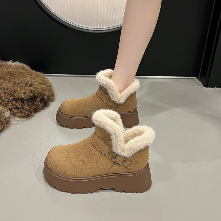 Kış Modası Kalın Tabanlı Kadın - Street Fashion Online incelemesi ve fiyatı