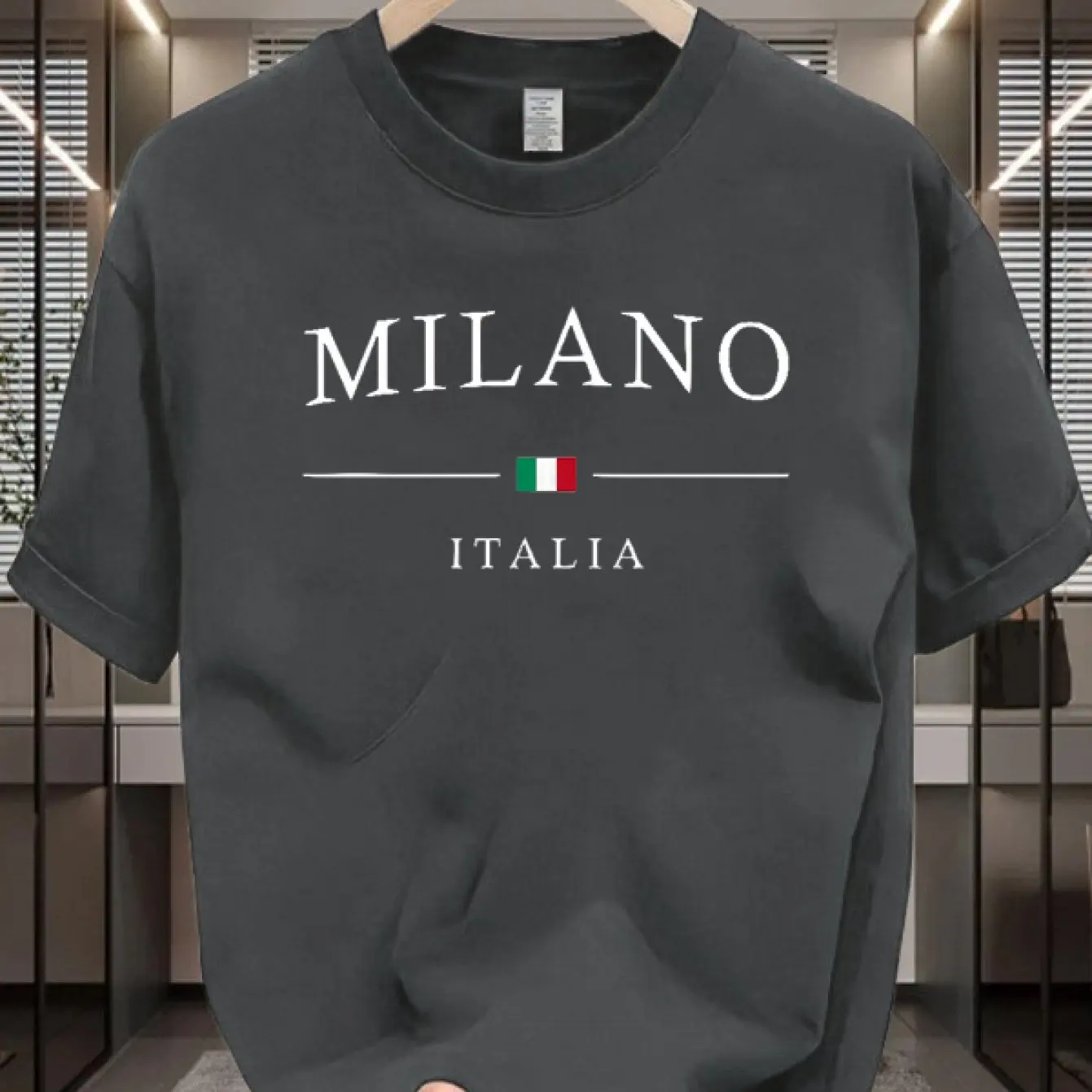 Milan Italia Erkek Tişörtü İta - Street Fashion Milan incelemesi ve fiyatı
