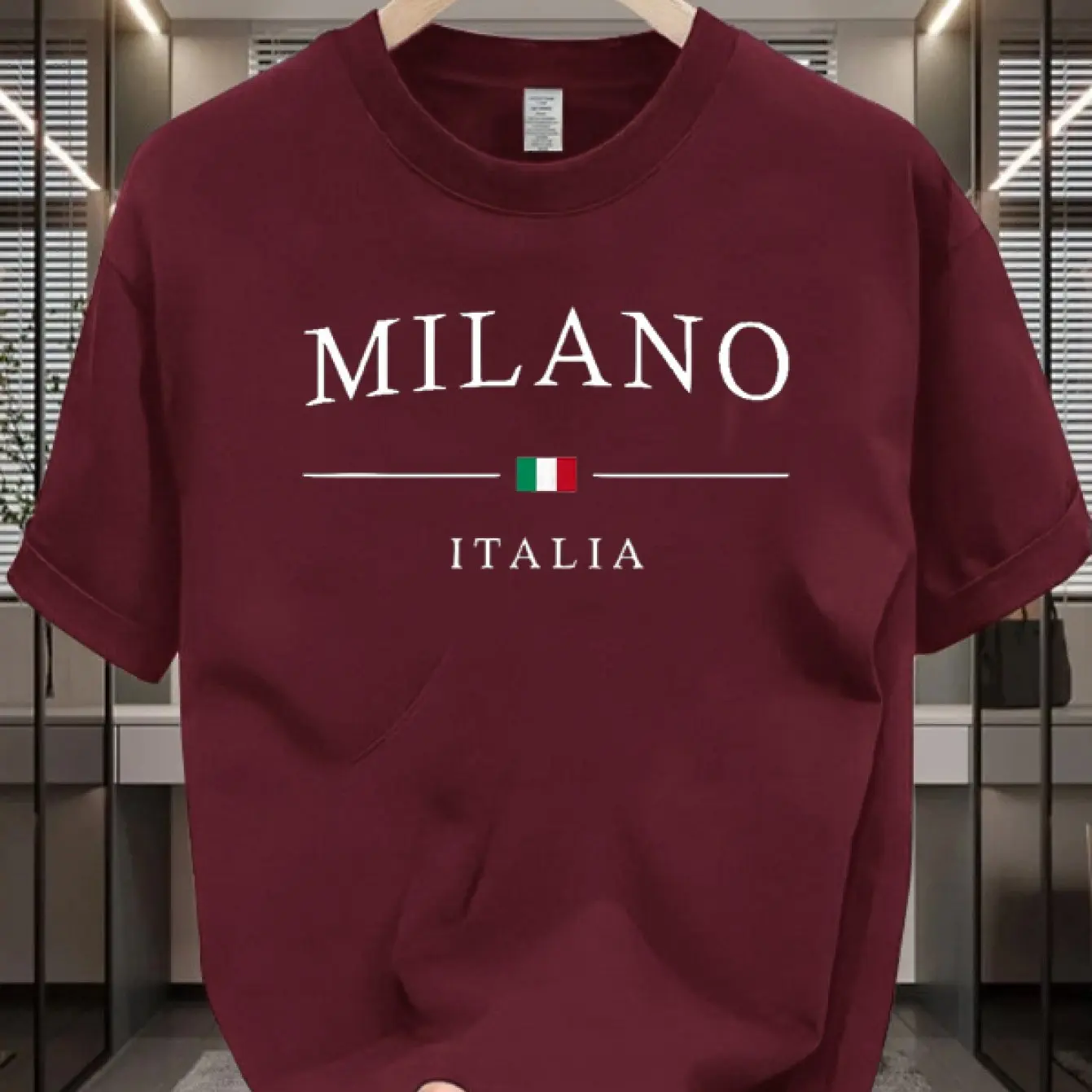 Milan Italia Erkek Tişörtü İta - Street Fashion Milan incelemesi ve fiyatı