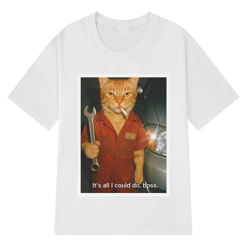 Komik Kedi Mekanik Fanlar T-sh - Fashion Street Cat incelemesi ve fiyatı