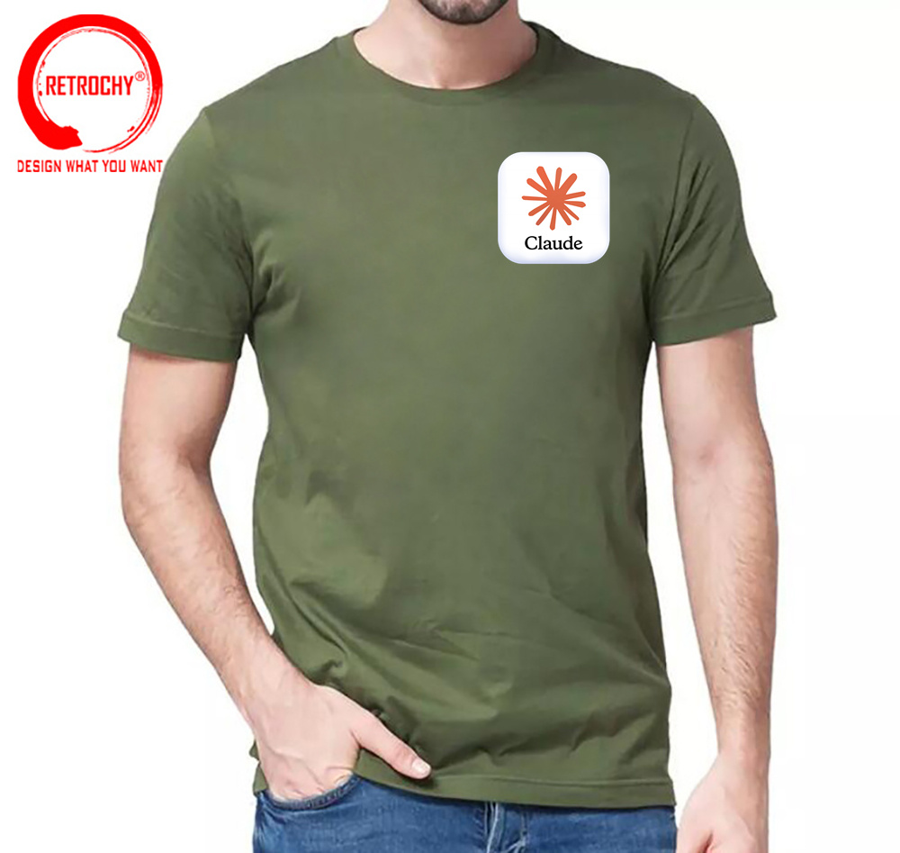 Claude AI Logo T Shirt Komik E - Street Fashion Brand Logo incelemesi ve fiyatı