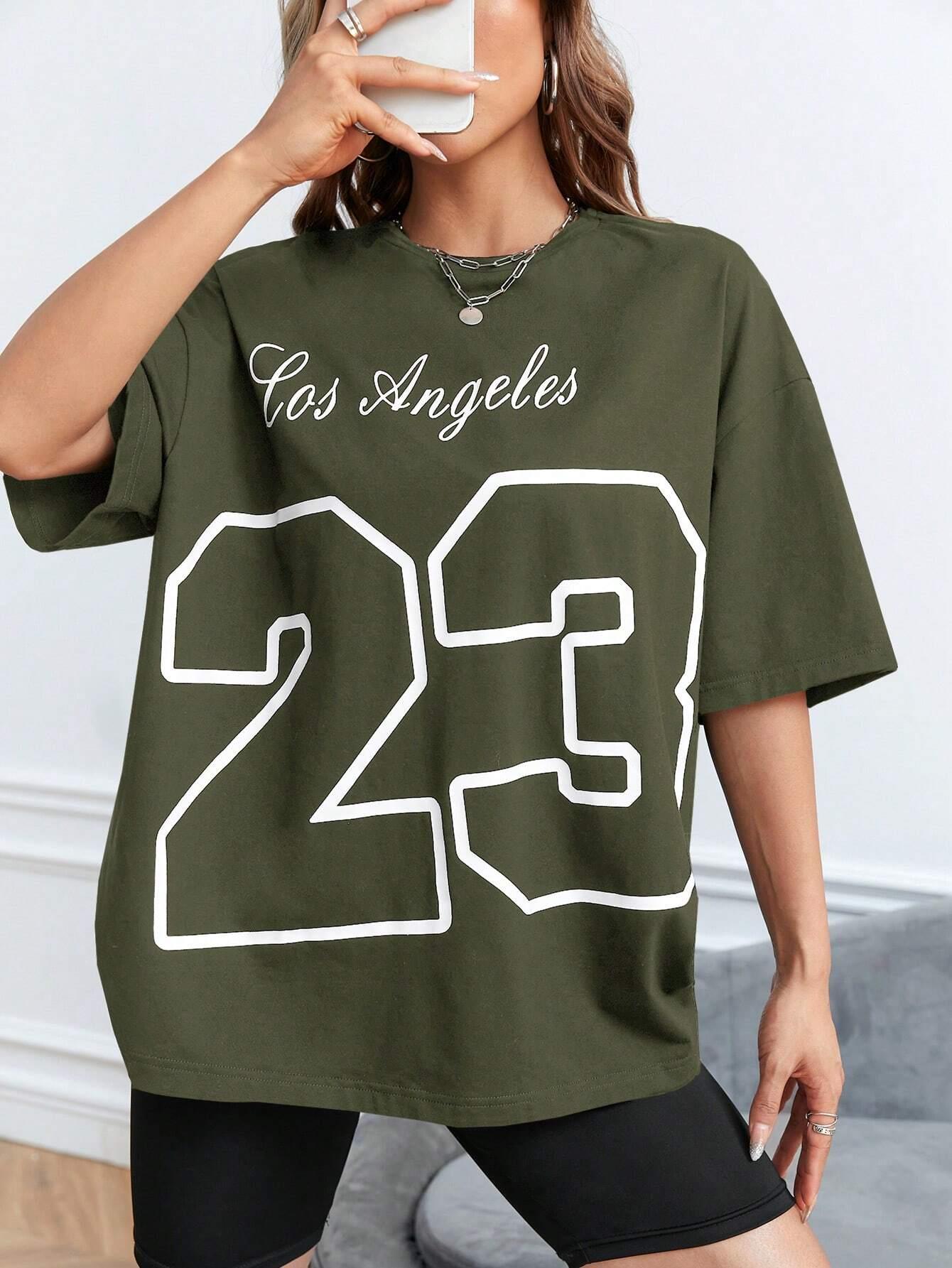 Los Angeles 23 Letterprinted k - Street Fashion Los Angeles incelemesi ve fiyatı