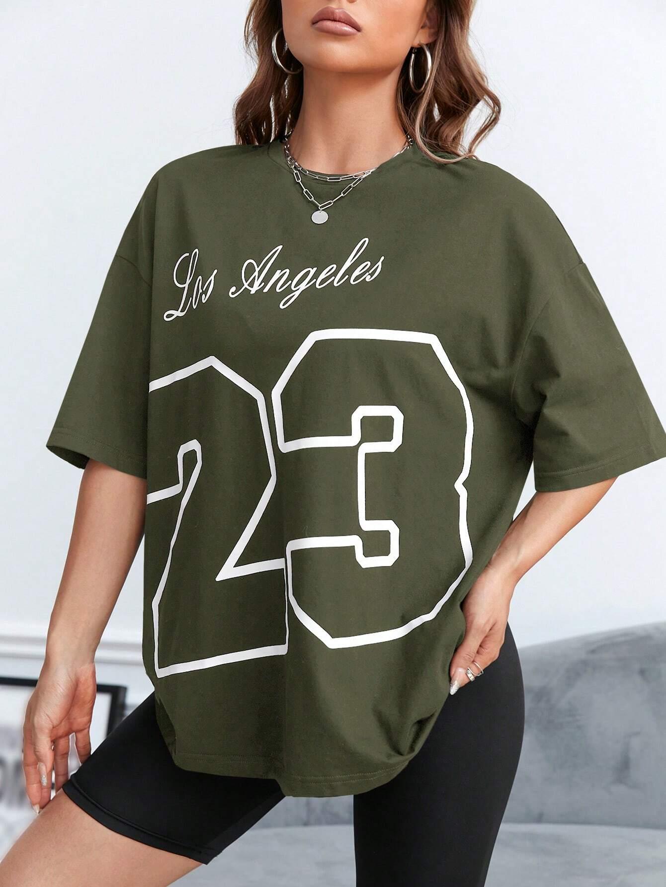 Los Angeles 23 Letterprinted k - Street Fashion Los Angeles incelemesi ve fiyatı