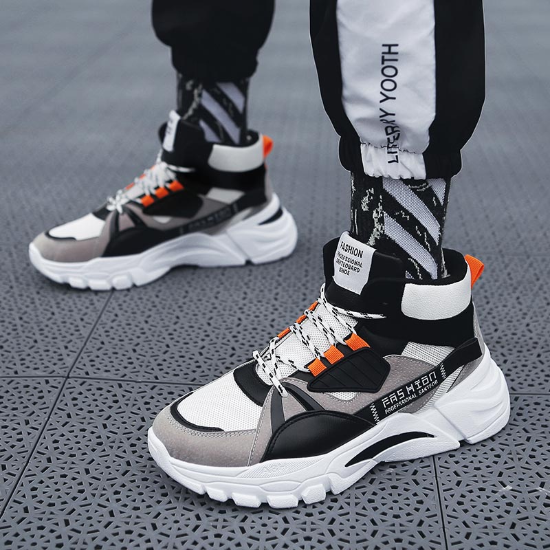 Yüksek Top yaz erkek spor ayak - Street Fashion Online incelemesi ve fiyatı