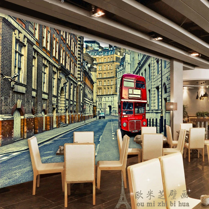 beibehang sokak modası kişilik - Street Fashion Wallpaper incelemesi ve fiyatı