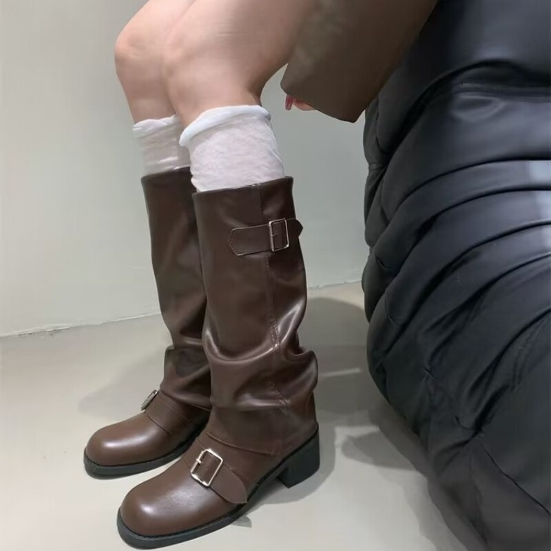 2025 Kadın Botları Diz Boyu Pl - Street Fashion Trends 2025 incelemesi ve fiyatı