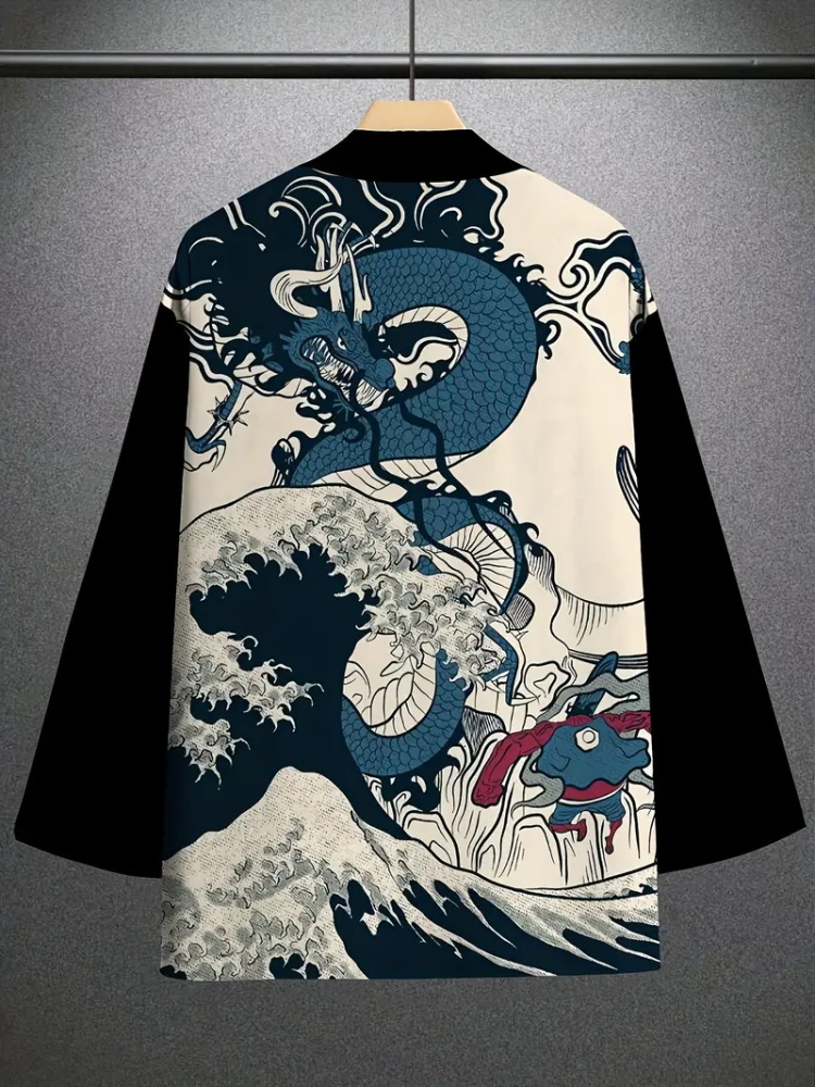 Erkek Modası Japon Yaz Kimono  - Street Fashion Kimono incelemesi ve fiyatı