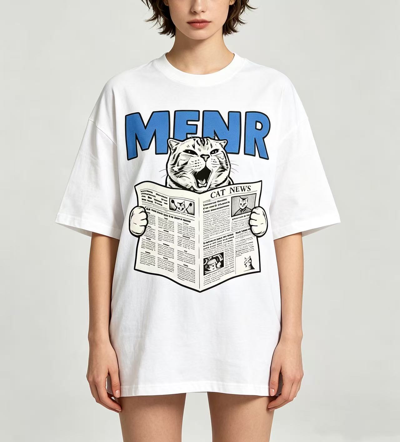 Unisex Komik Kedi Gazete Okuyo - Fashion Street Cat incelemesi ve fiyatı